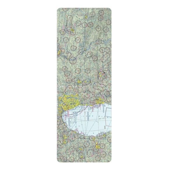 Aviation Sectional - Chicago - Rubber Yoga Mat