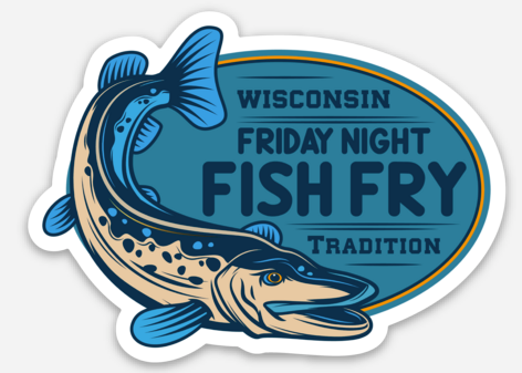 Wisconsin Fish Fry - Magnet