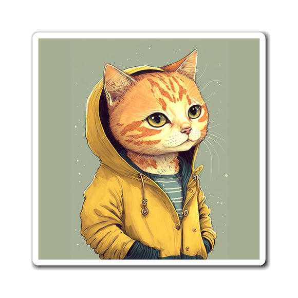 Cat In A Yellow Coat - 3
