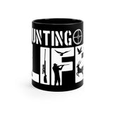 Hunting Life - White - 11oz Black Mug