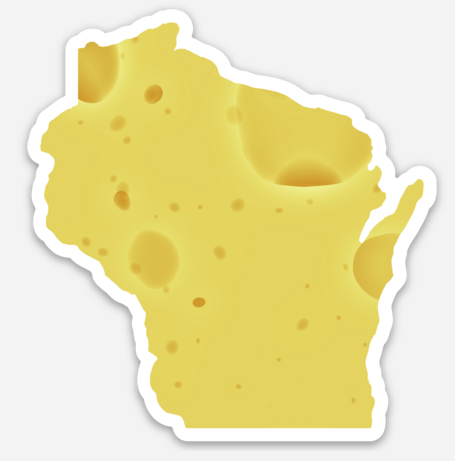 Wisconsin Cheese - Magnet
