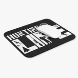 Hunting Life - White - Mouse Pad (Rectangle)