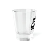 Mile High Club - Biplane - Black - Shot Glass, 1.5oz