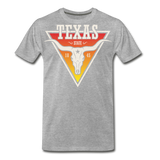 Texas Longhorn Skull - Men's Premium T-Shirt - heather gray