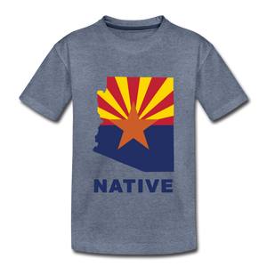 Arizona "NATIVE" - Kids' Premium T-Shirt - heather blue