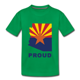 Arizona "PROUD" - Kids' Premium T-Shirt - kelly green