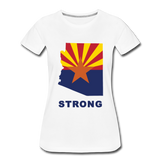 Arizona "STRONG" - Women’s Premium T-Shirt - white