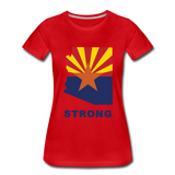 Arizona "STRONG" - Women’s Premium T-Shirt - red