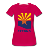 Arizona "STRONG" - Women’s Premium T-Shirt - dark pink
