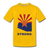 Arizona "STRONG" - Kids' Premium T-Shirt - sun yellow