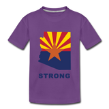 Arizona "STRONG" - Kids' Premium T-Shirt - purple
