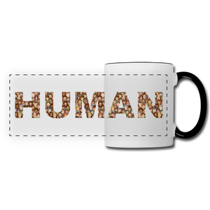 Human - People - Panoramic Mug - white/black