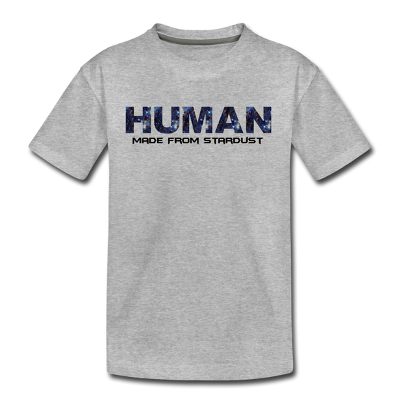 Human - Stardust - Kids' Premium T-Shirt - heather gray