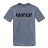 Human - Stardust - Toddler Premium T-Shirt - heather blue