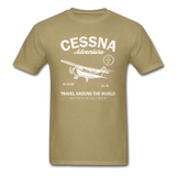 Cessna Adventure - White - Unisex Classic T-Shirt - khaki