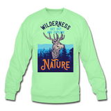 Wilderness - Crewneck Sweatshirt - lime