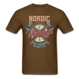 Nordic Heritage - Vikings - Unisex Classic T-Shirt - brown
