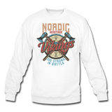 Nordic Heritage - Vikings - Unisex Crewneck Sweatshirt - white