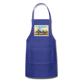 Fly Wisconsin - Adjustable Apron - royal blue