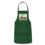 Fly Wisconsin - Adjustable Apron - forest green