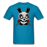 Angry Panda - Unisex Classic T-Shirt - turquoise