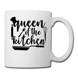 Queen Of The Kitchen - Coffee/Tea Mug - white