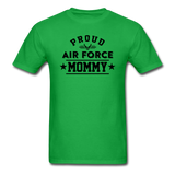Proud Air Force - Mommy - Unisex Classic T-Shirt - bright green