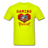 Gaming Is My Valentine v2 - Unisex Classic T-Shirt - safety green