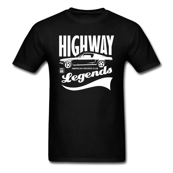 Highway Legends - White - Unisex Classic T-Shirt - black
