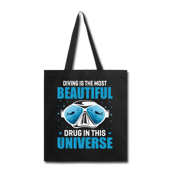 Scuba Diving - Beautiful Drug - Tote Bag - black