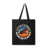 Flying Is the Answer - Tote Bag - black