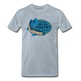 Wisconsin Friday Night Fish Fry Tradition - Men's Premium T-Shirt - heather ice blue