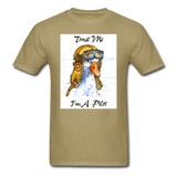 Trust Me I'm A Pilot - Goose - Unisex Classic T-Shirt - khaki