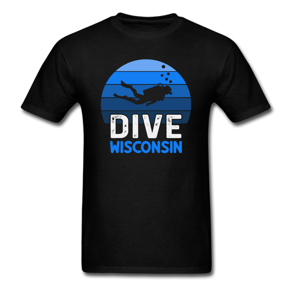 Dive - Wisconsin - Unisex Classic T-Shirt - black