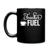 Teacher Fuel - v1 - White - Full Color Mug - black