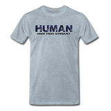 Human - Stardust - Men's Premium T-Shirt - heather ice blue