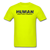 Human - Stardust - Unisex Classic T-Shirt - safety green