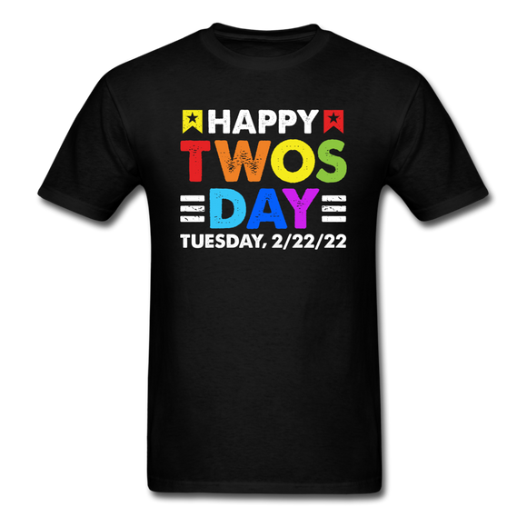 Happy Twos Day - Unisex Classic T-Shirt - black