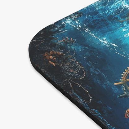 Steampunk - Submarine v4 - Mouse Pad (Rectangle)