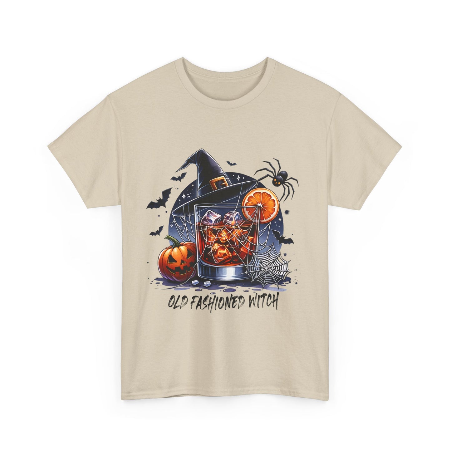 Old Fashioned Witch - Unisex Heavy Cotton Tee