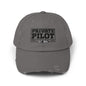 Private Pilot - EST 2024 - Unisex Distressed Cap