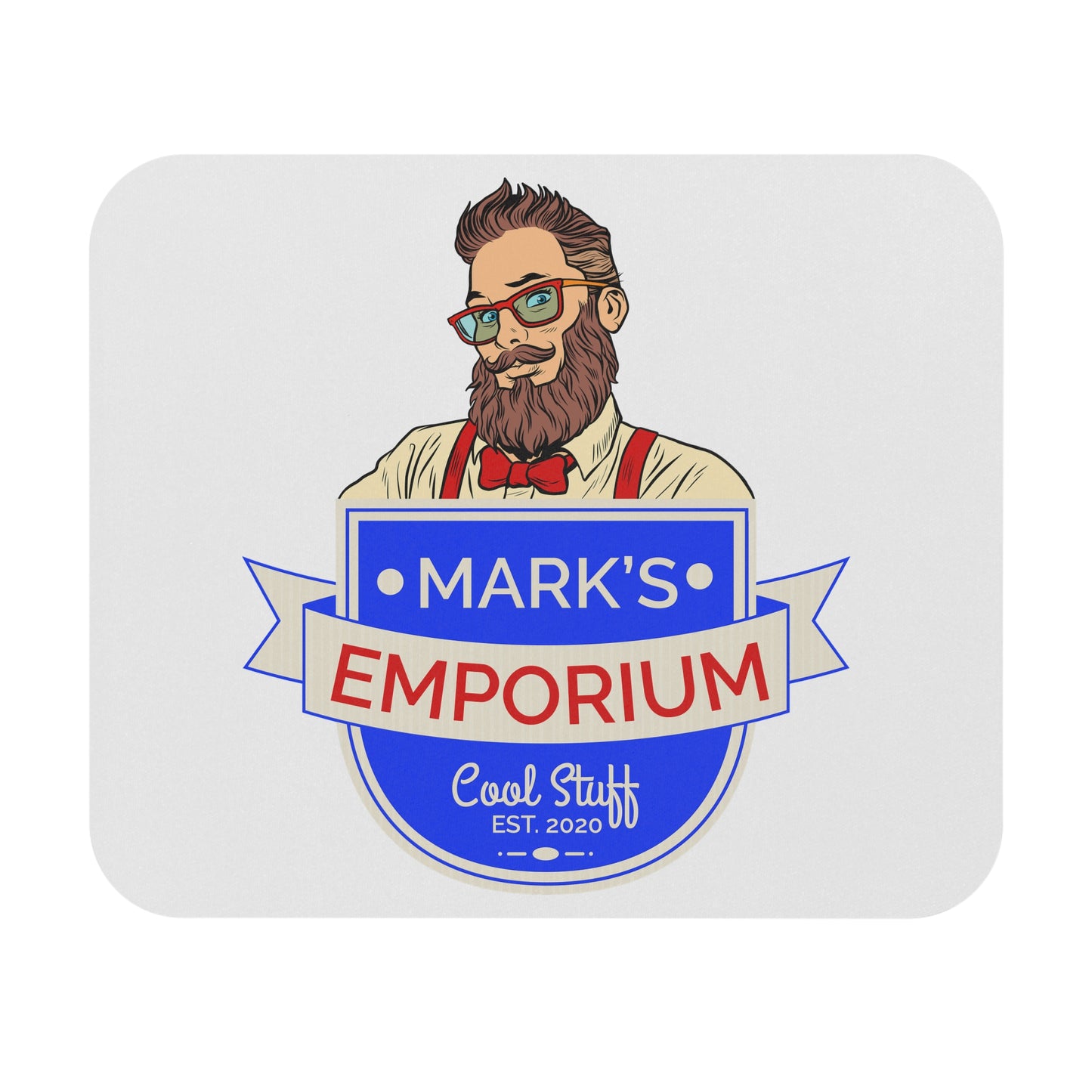 Mark's Emporium Logo - Mouse Pad (Rectangle)