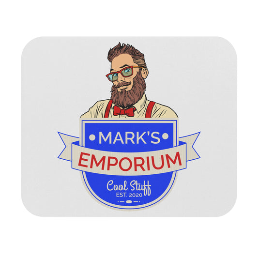 Mark's Emporium Logo - Mouse Pad (Rectangle)