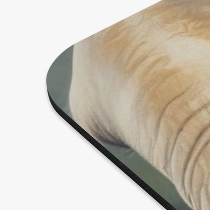 Elephants - Elephant Face - Side - Mouse Pad (Rectangle)