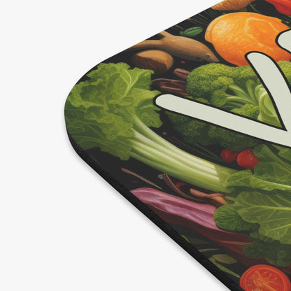 Food - Vegan For Life - Mouse Pad (Rectangle)