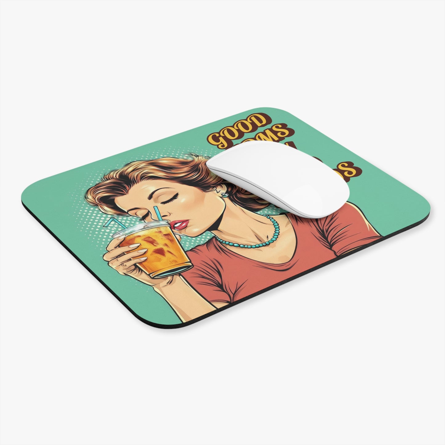 Retro Fun - Good Moms Say Bad Words - Mouse Pad (Rectangle)