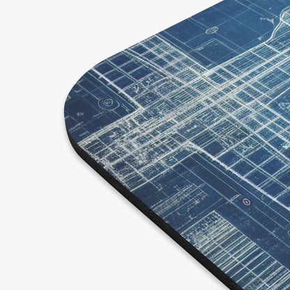 Aviation Blueprint - Airplane - Mouse Pad (Rectangle)