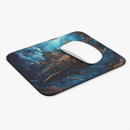 Steampunk - Submarine v2 - Mouse Pad (Rectangle)