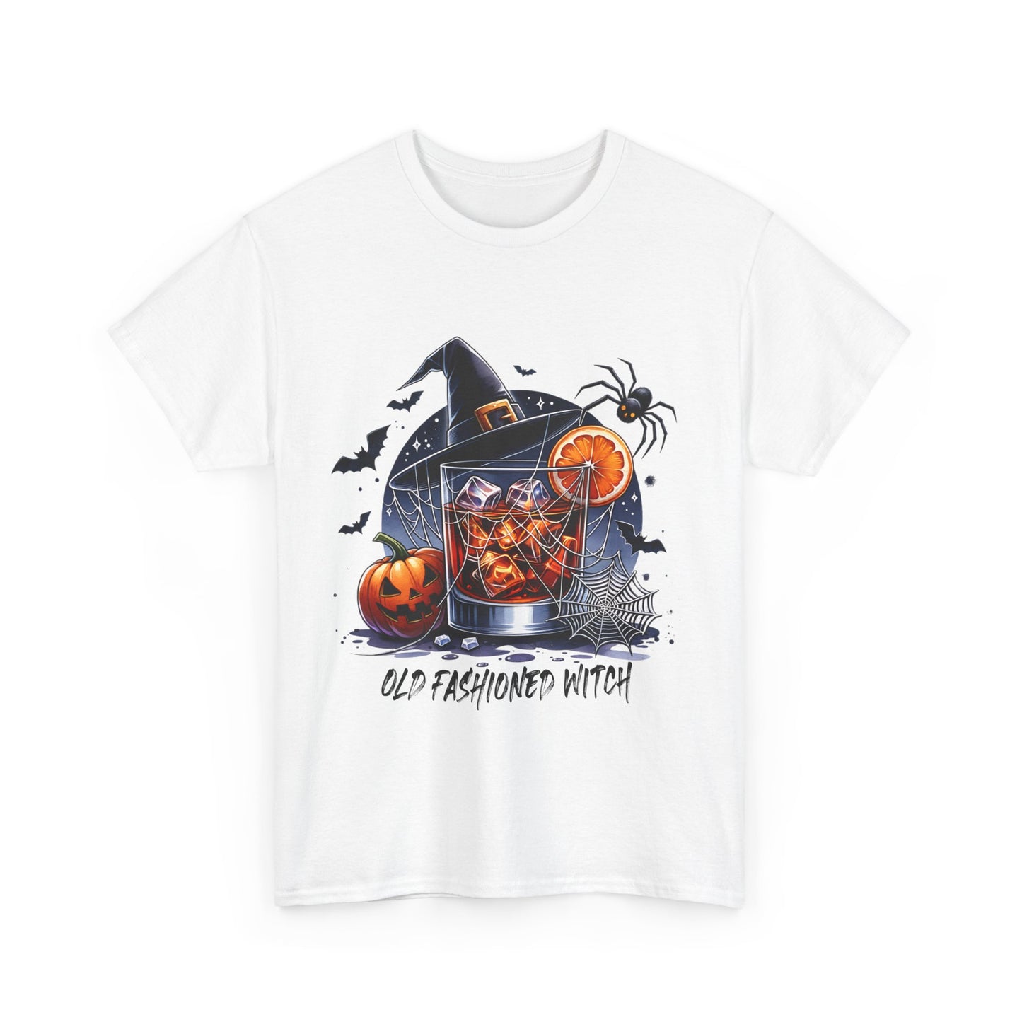 Old Fashioned Witch - Unisex Heavy Cotton Tee