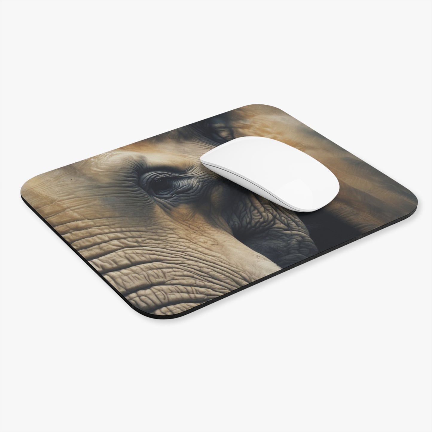 Elephants - Elephant Eye - Mouse Pad (Rectangle)